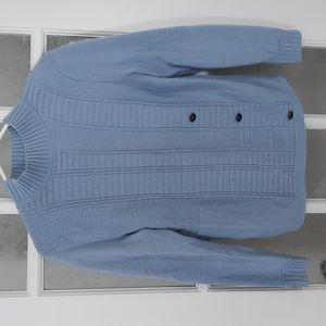 Vintage knit mockneck sweater***